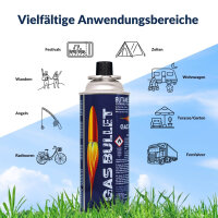 227g Ventil-Gaskartusche MSF-1A – Butan