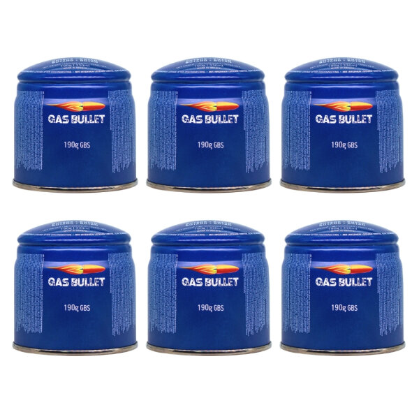 190g Stechkartusche Produkt=Energieerzeugnis (Flüssiggas) 36 Kartuschen