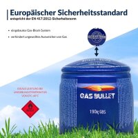 190g Stechkartusche Produkt=Energieerzeugnis (Flüssiggas) 36 Kartuschen