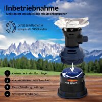 Metal Piezo Power Gaskocher Einzeln