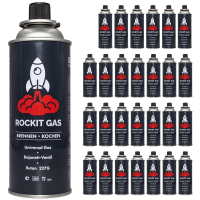 227g Rockit Ventil-Gaskartusche MSF-1A – Butan - 28 Stück
