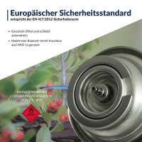 227g Rockit Ventil-Gaskartusche MSF-1A – Butan - 28 Stück